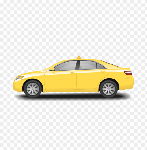 Taxi Cars Transparent Background Isolated Design Element In HighQuality PNG