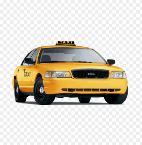 taxi cars Isolated Element on Transparent PNG - Image ID 1de923aa