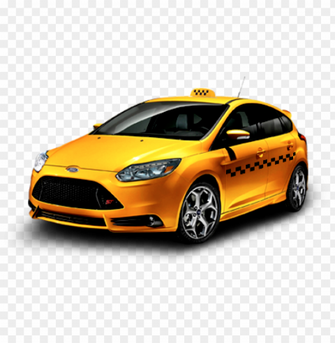 taxi cars wihout background Isolated Graphic on Clear PNG