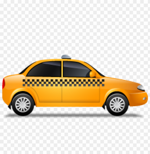 taxi cars wihout background Isolated Subject on HighQuality Transparent PNG