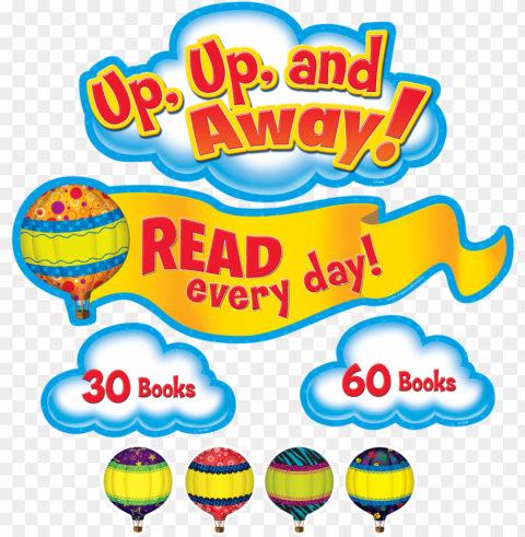 tcr5298 read every day bulletin board display set image Transparent PNG images pack