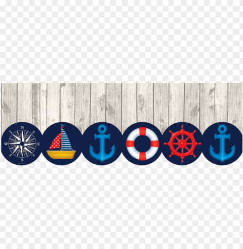 teacher created resources nautical big big border ClearCut Background PNG Isolated Element