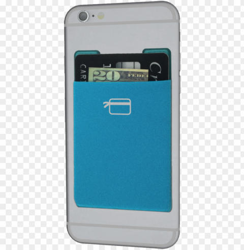 tealninja wide v1545015467 - cardninja ultra-slim self adhesive credit card wallet Isolated Element on Transparent PNG