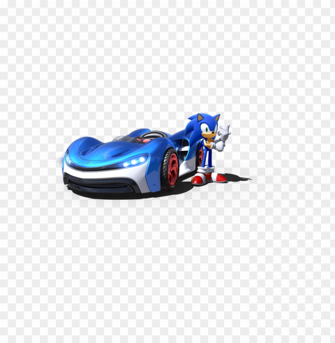 team sonic raci Transparent PNG Isolated Object with Detail