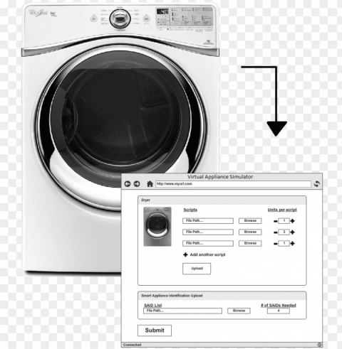 team whirlpool - whirlpool duet steam dryer PNG photo with transparency