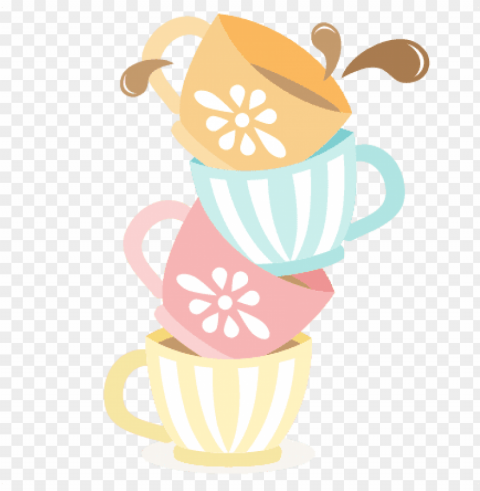 teapot and tea cup picture library - tea cups clipart Isolated Item with HighResolution Transparent PNG PNG transparent with Clear Background ID bbcecc69