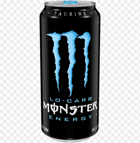 tear into a can of the meanest energy drink on the - monster energy drink original Clear Background Isolated PNG Illustration