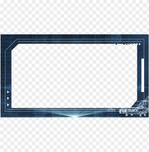 tech borders stock - cool border Transparent PNG Isolated Object Design
