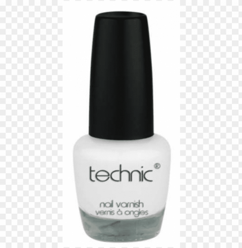 technic nail polish white - nail polish Transparent background PNG artworks