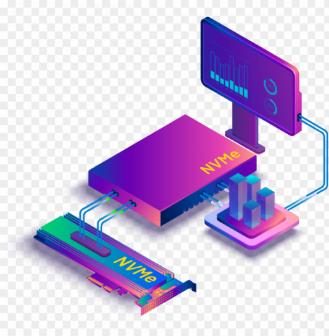 technology nvme - graphic desi PNG Image with Transparent Isolated Design