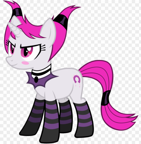 teen titans jinx mlp Isolated Design Element in HighQuality Transparent PNG