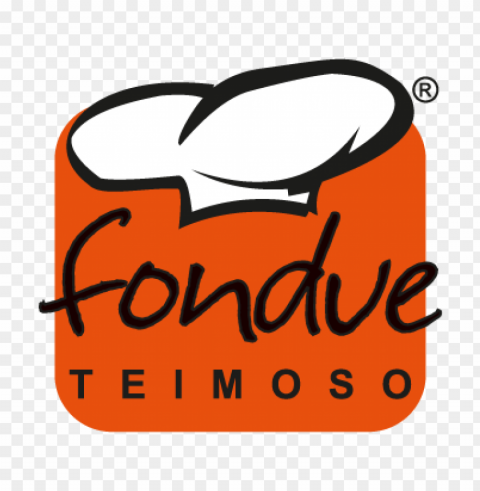 teimoso fondue restaurant vector logo PNG Isolated Illustration with Clarity