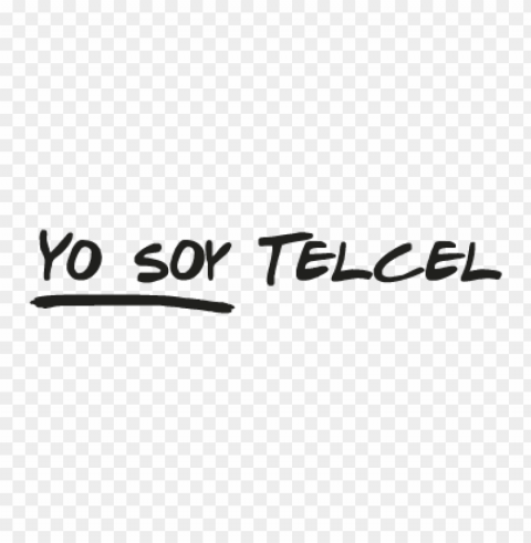 telcel yo soy vector logo free download PNG Image with Clear Background Isolated