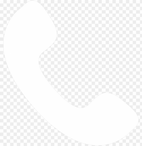 telephone symbol white - white contact icon Isolated Element in Clear Transparent PNG