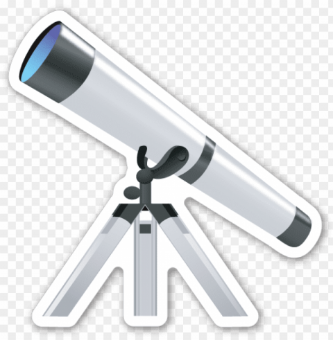telescope - emoji telescopio Clear PNG image