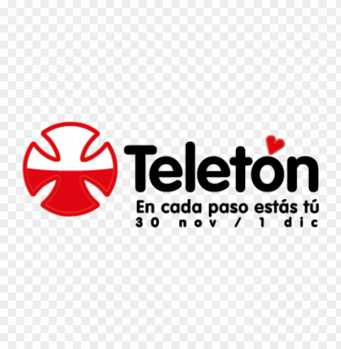 teleton 2007 vector logo download free PNG Image Isolated with Clear Transparency
