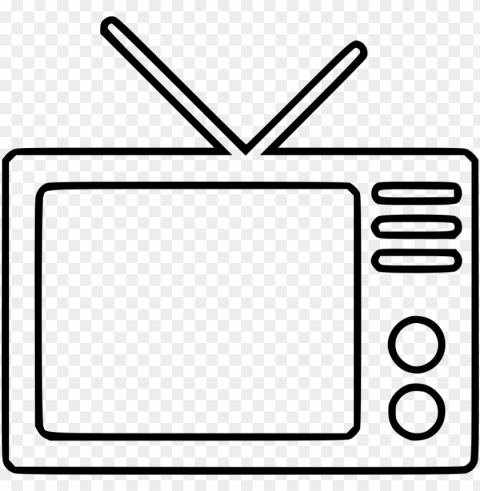Television - Tv Clipart HighResolution PNG Isolated On Transparent Background