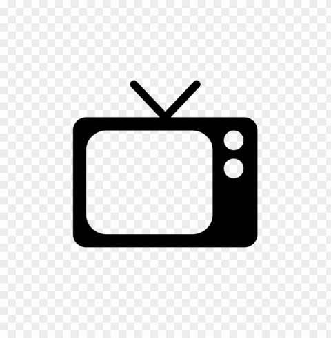 television vector Isolated Subject on HighResolution Transparent PNG