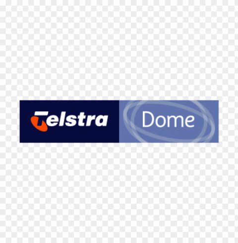 telstra dome vector logo PNG clipart with transparent background