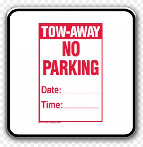 temporary no parking signs - temporary no parking sign12x18 cardboard sign 1 Transparent PNG images set