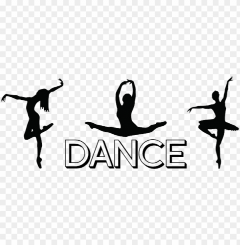 tenafly recreation offers a selection youth programs - ballet dancer silhouette Transparent Background Isolation of PNG