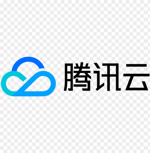 tencent cloud - tencent cloud logo PNG pictures with alpha transparency