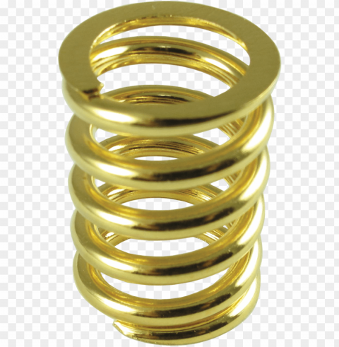 tension spring - bigsby 1 - tension spring - bigsby 1 - gold ClearCut Background PNG Isolation