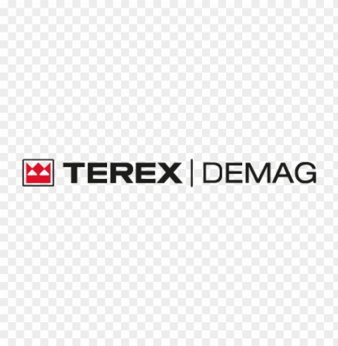 terex-demag vector logo free download PNG Graphic with Isolated Clarity