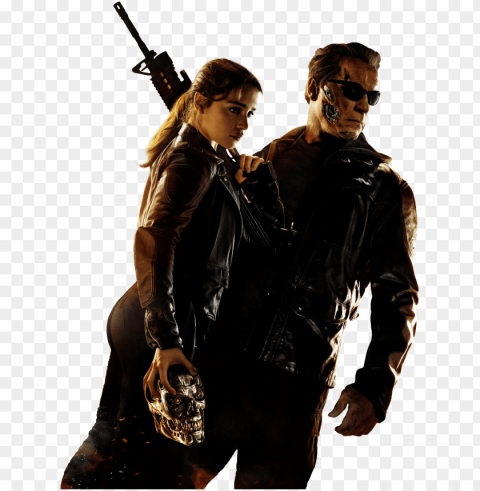 terminator trying to find some good promo shots - terminator genisys movie poster PNG with no cost