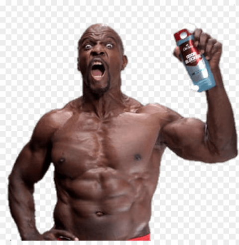 Terry Crews Render - Terry Crews Old Spice Isolated Illustration In HighQuality Transparent PNG