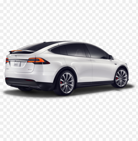 tesla cars clear background PNG for business use