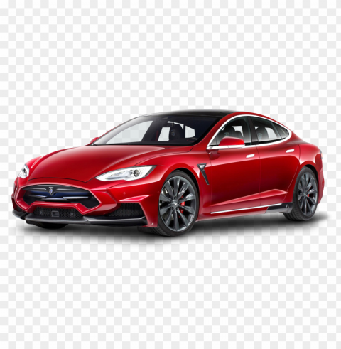 tesla cars image PNG Graphic with Isolated Transparency