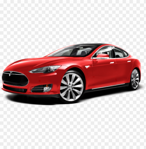 Tesla Cars Transparent Background PNG For Educational Use