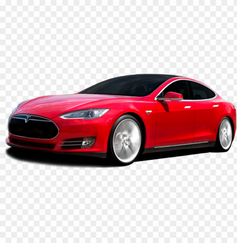 tesla cars transparent background PNG for t-shirt designs