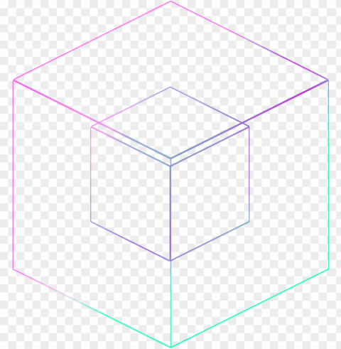 tesseract digital logo - tesseract logo Transparent PNG Isolated Illustrative Element