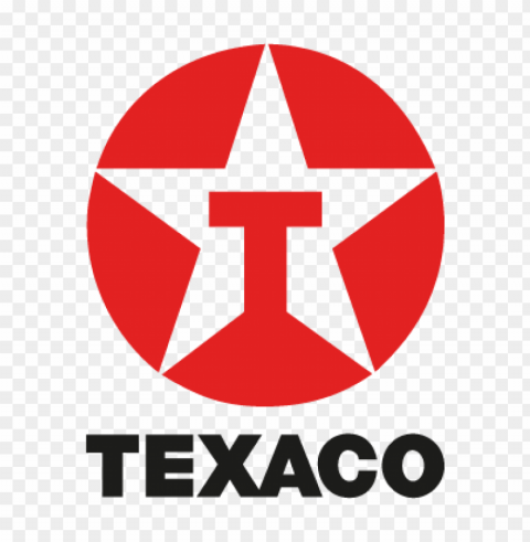 texaco old vector logo free download Transparent PNG Isolated Design Element
