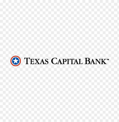 texas capital bank vector logo Clean Background Isolated PNG Illustration