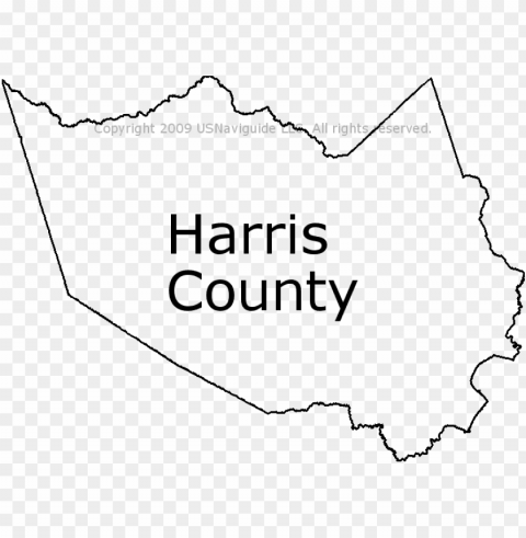 texas map outline - harris county map outline ClearCut Background Isolated PNG Design PNG transparent with Clear Background ID d1473638