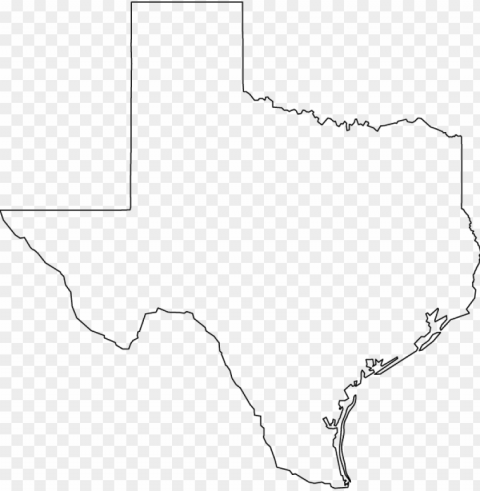 texas outline map - texas outline world atlas PNG with transparent bg