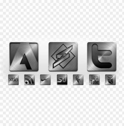 tha icon hits us with graphical magic icon pack part - metal icon pack for android Free PNG images with clear backdrop