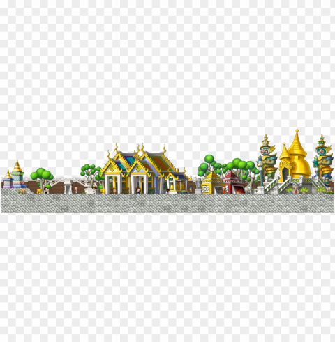 황금사원 내에 미니던전이 추가되었습니다 - thai temple icon Transparent PNG images bulk package
