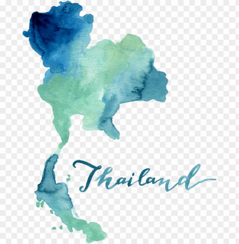 thailand map PNG Image with Isolated Artwork