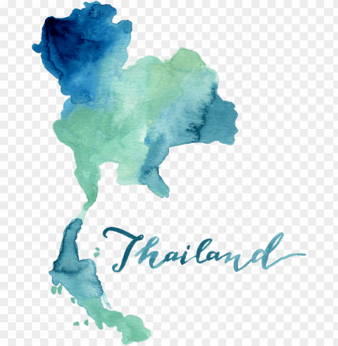 Thailand Map PNG Image With Isolated Artwork