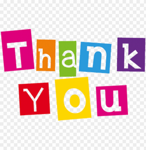 thank you colours Transparent image