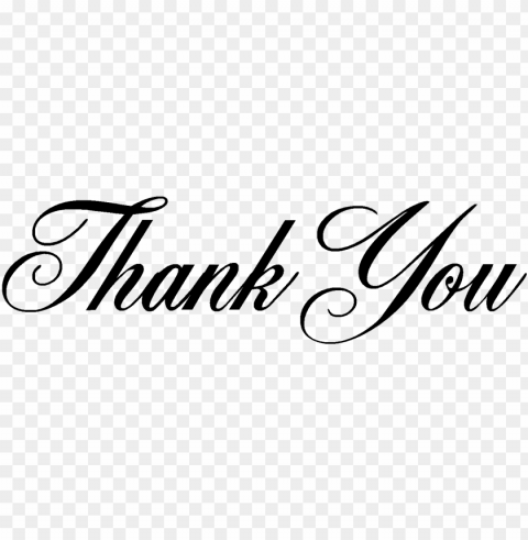 thank you - thank you word Isolated PNG Image with Transparent Background