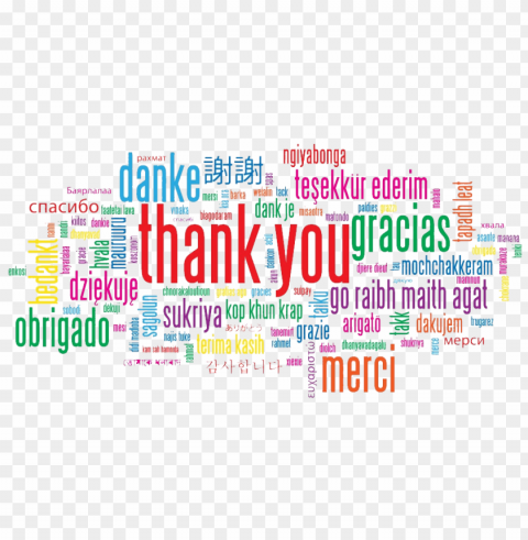 thank you languages Transparent Background Isolated PNG Item PNG transparent with Clear Background ID e5451909