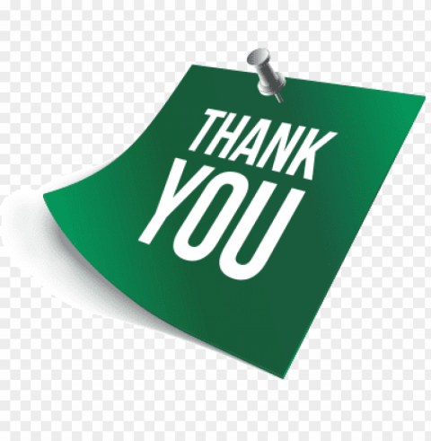 thank you post it note Transparent PNG graphics assortment
