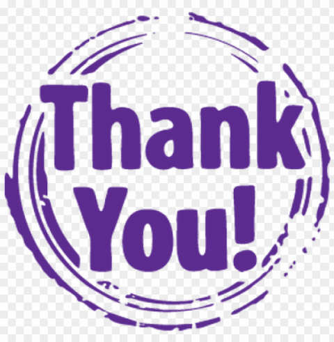 thank you purple stamp - thank you stamp Isolated Item in HighQuality Transparent PNG