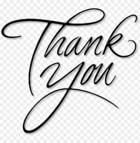 thank-you - thank you in cursive writi PNG images for websites