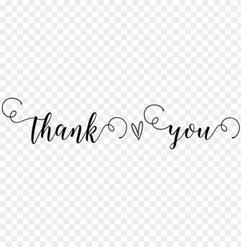 thank you transparent transparent - transparent thank you text Isolated Illustration with Clear Background PNG